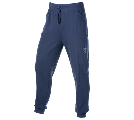 Primary image Sweat pants light e.s.trail deepblue/white