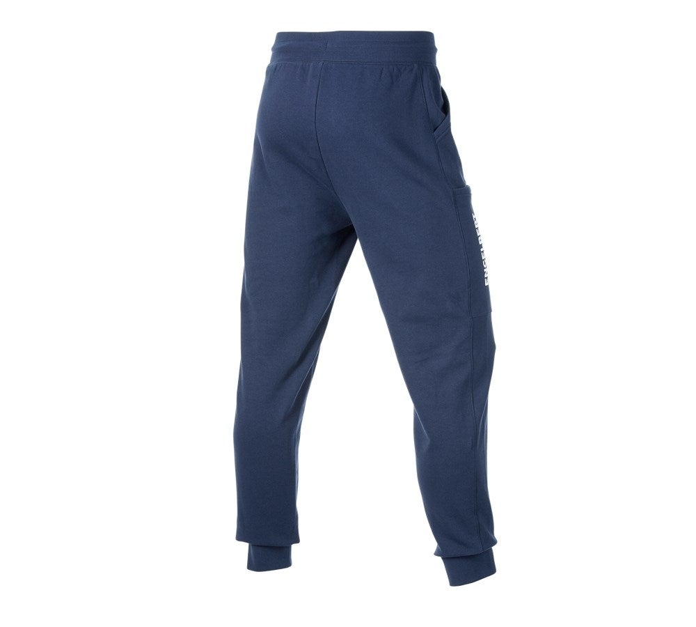 Secondary image Sweat pants light e.s.trail deepblue/white