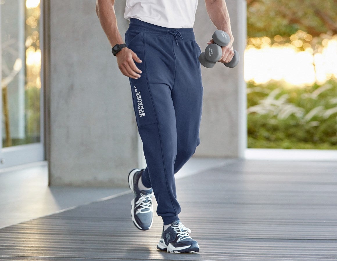 Additional image 3 Sweat pants light e.s.trail deepblue/white