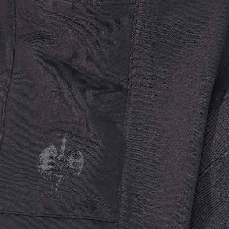Detailed image Sweatpants light e.s.trail, ladies' black