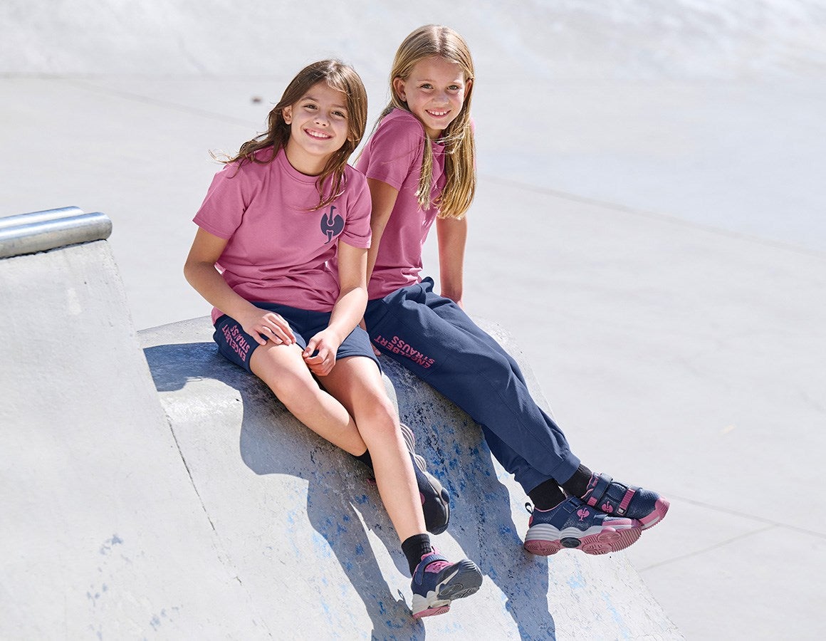 Additional image 3 Sweat pants light e.s.trail, children's deepblue/tarapink