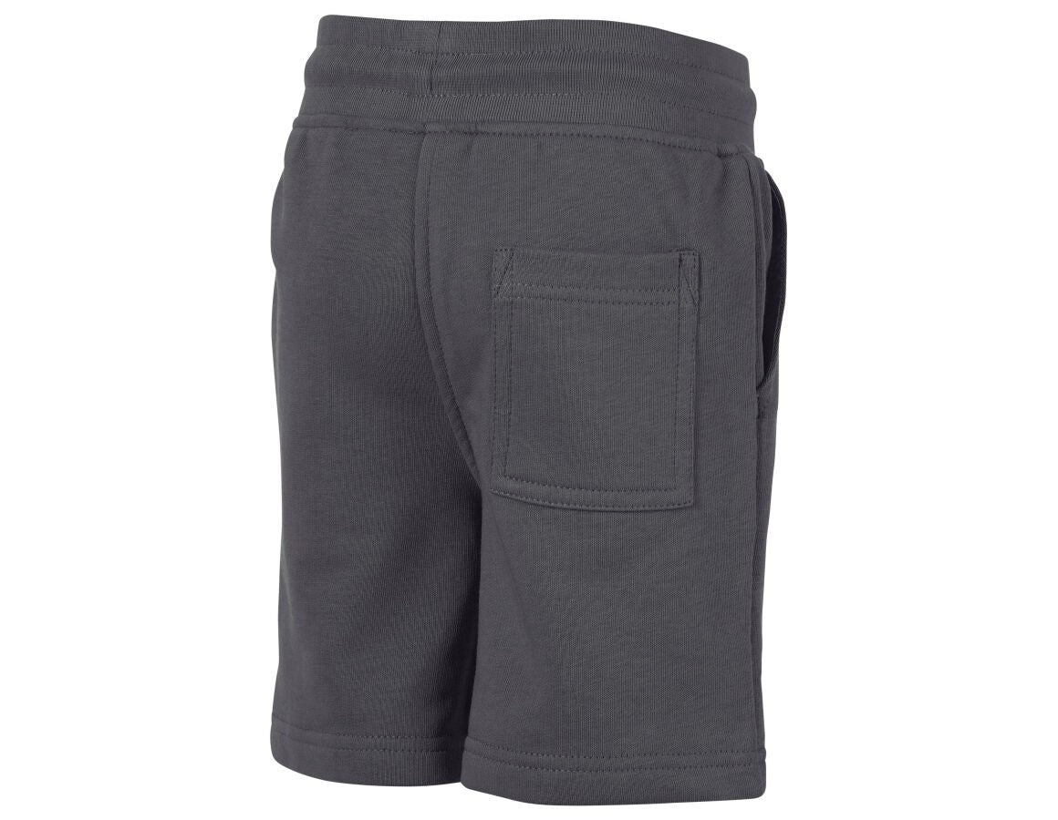 Secondary image Sweat shorts e.s.e:pic, children's carbongrey