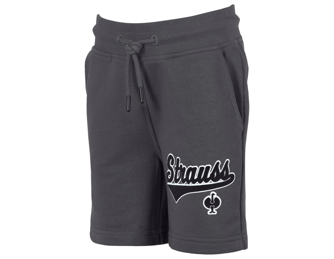 Primary image Sweat shorts e.s.e:pic, children's carbongrey