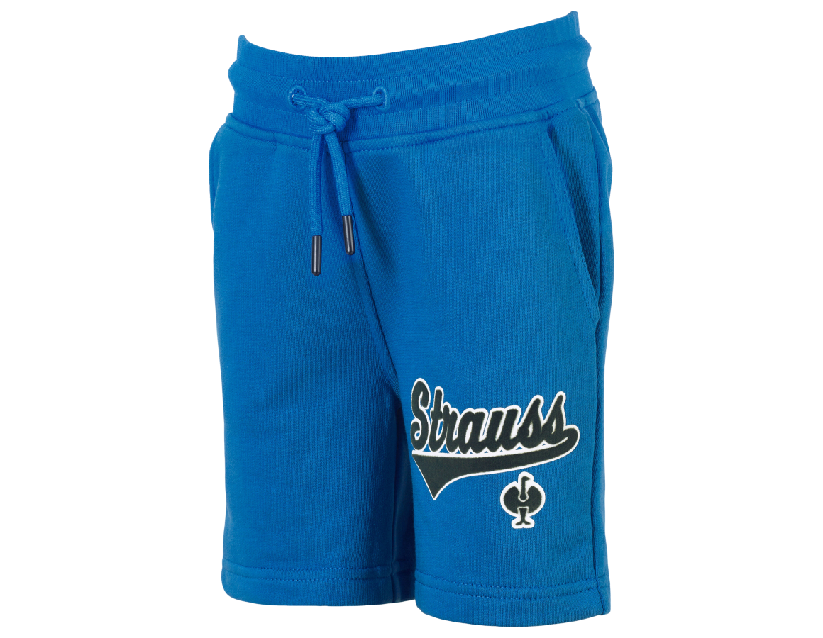 Primary image Sweat shorts e.s.e:pic, children's gentianblue/graphite