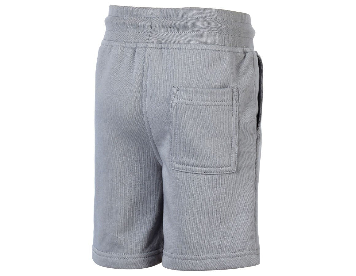Secondary image Sweat shorts e.s.e:pic, children's platinum/black