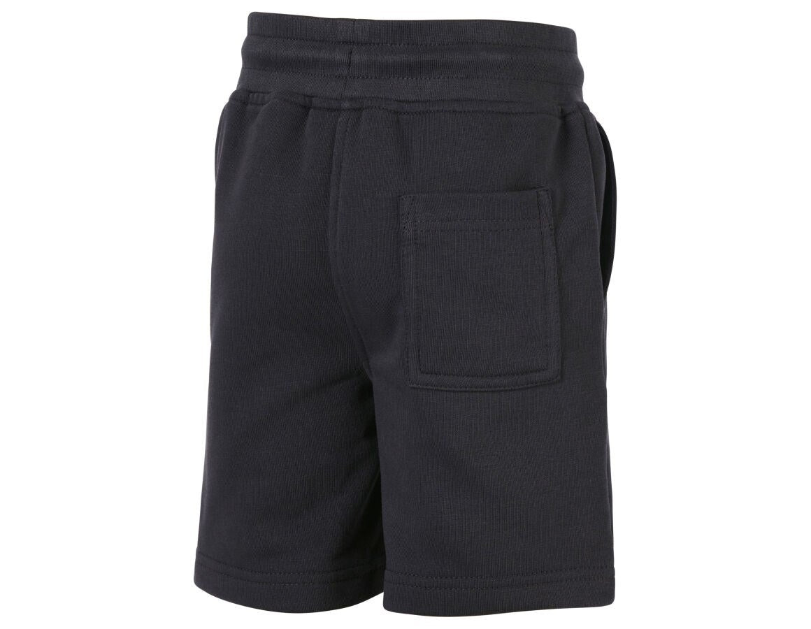 Secondary image Sweat shorts e.s.e:pic, children's black/high-vis yellow/high-vis orange