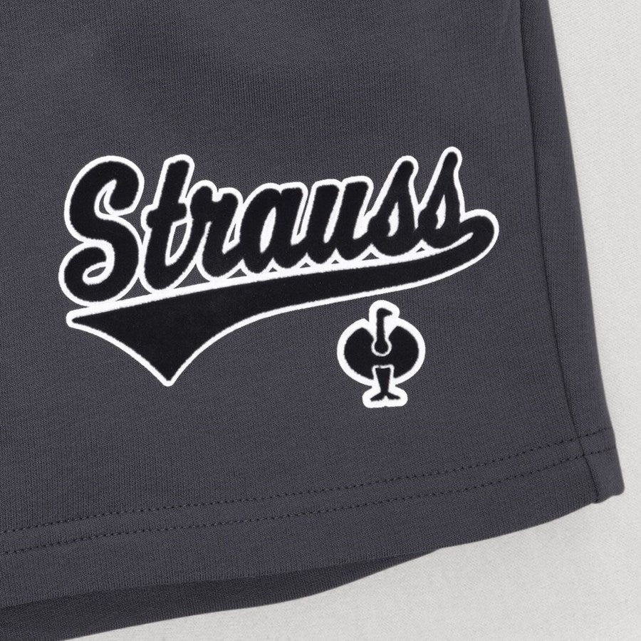 Detailed image Sweat shorts e.s.e:pic, children's carbongrey