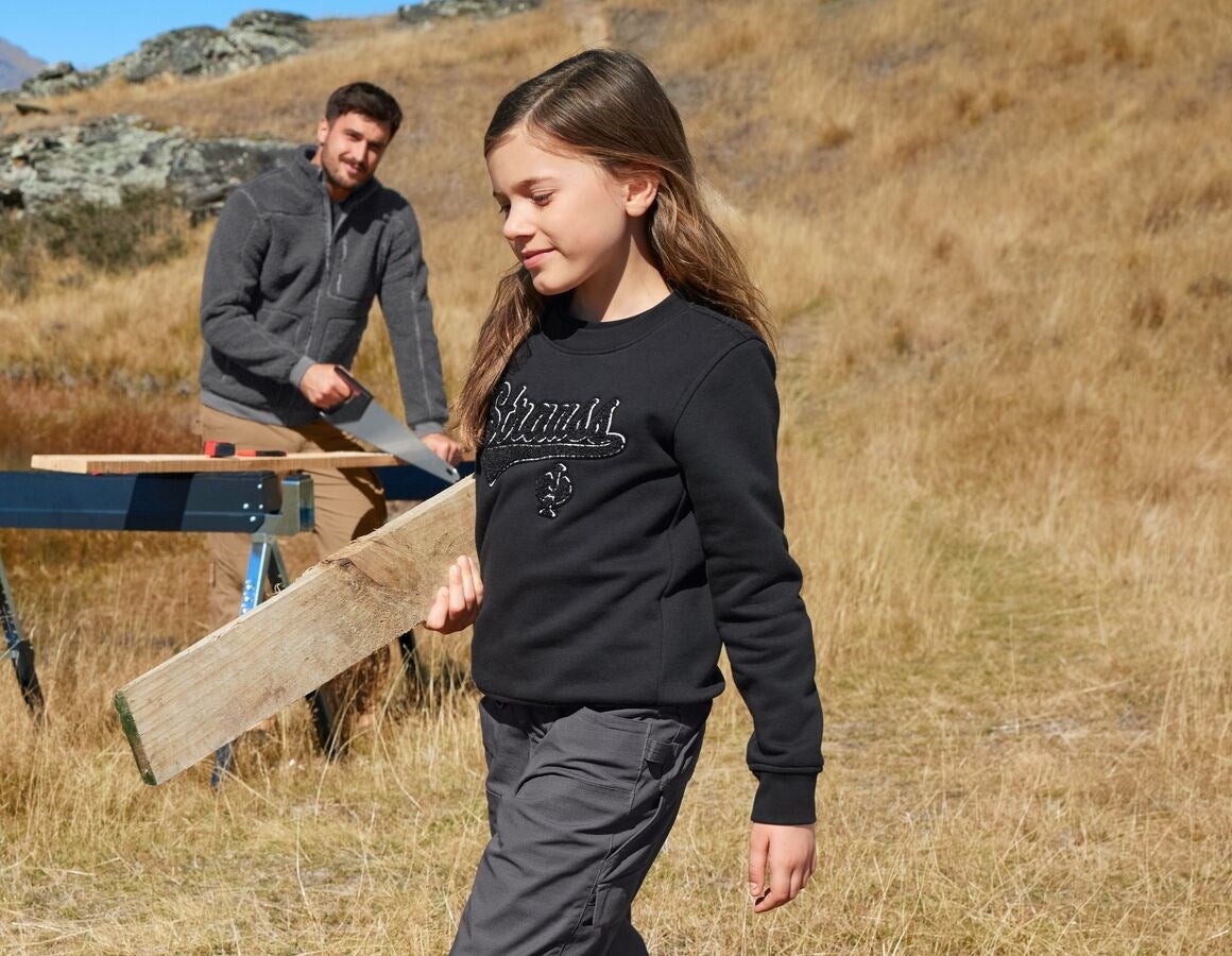 Additional image 1 Sweatshirt e.s.e:pic, children's black