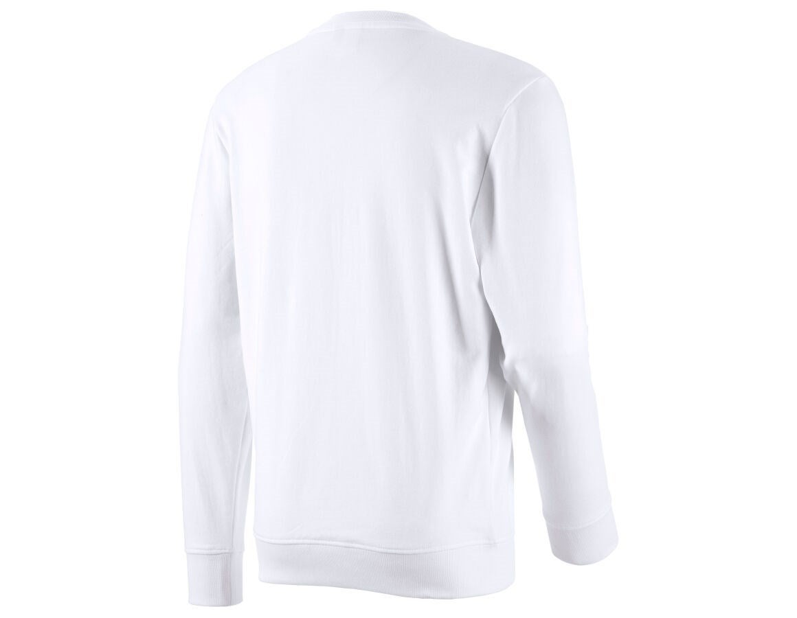 Secondary image Sweatshirt e.s.industry white