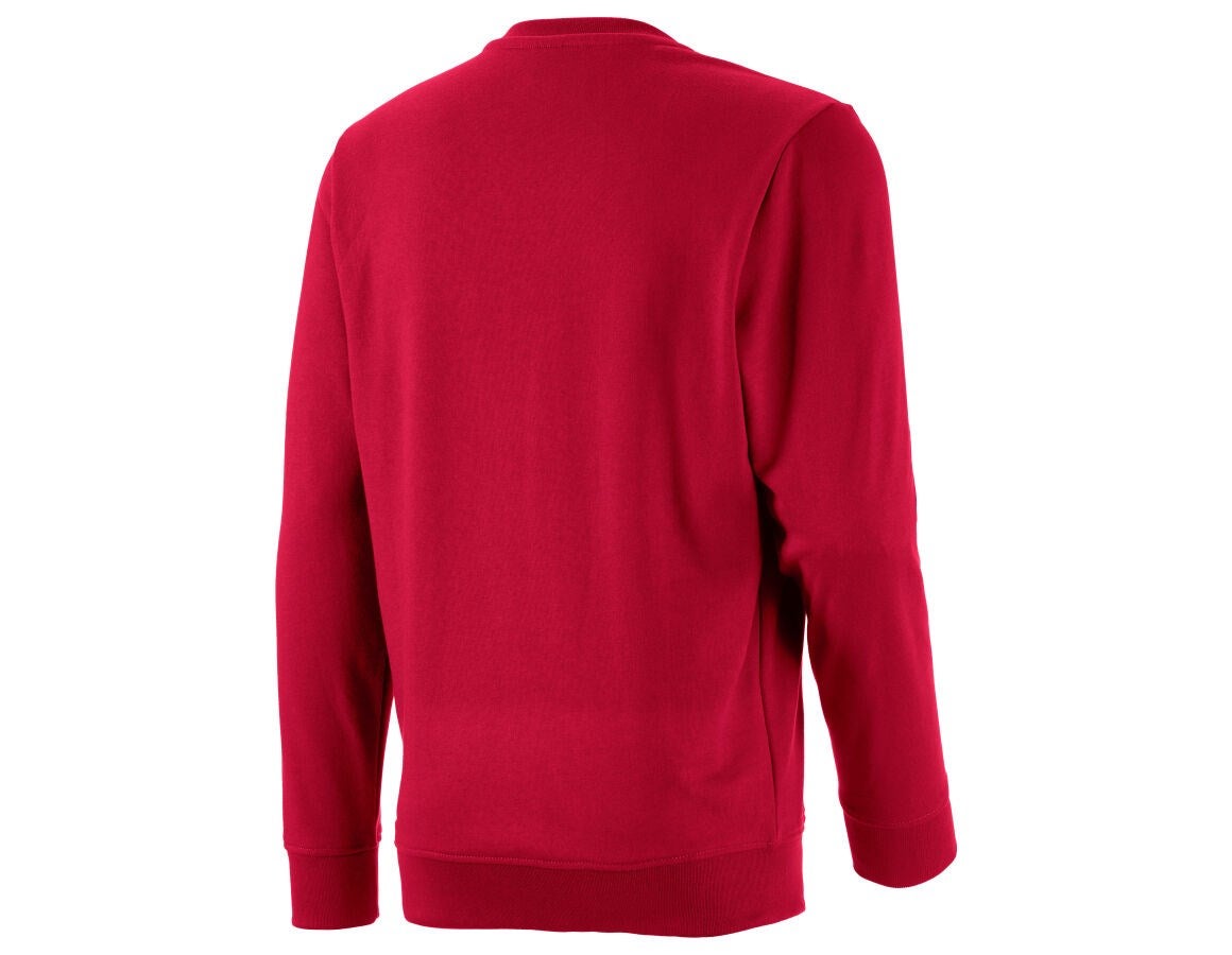 Secondary image Sweatshirt e.s.industry fiery red