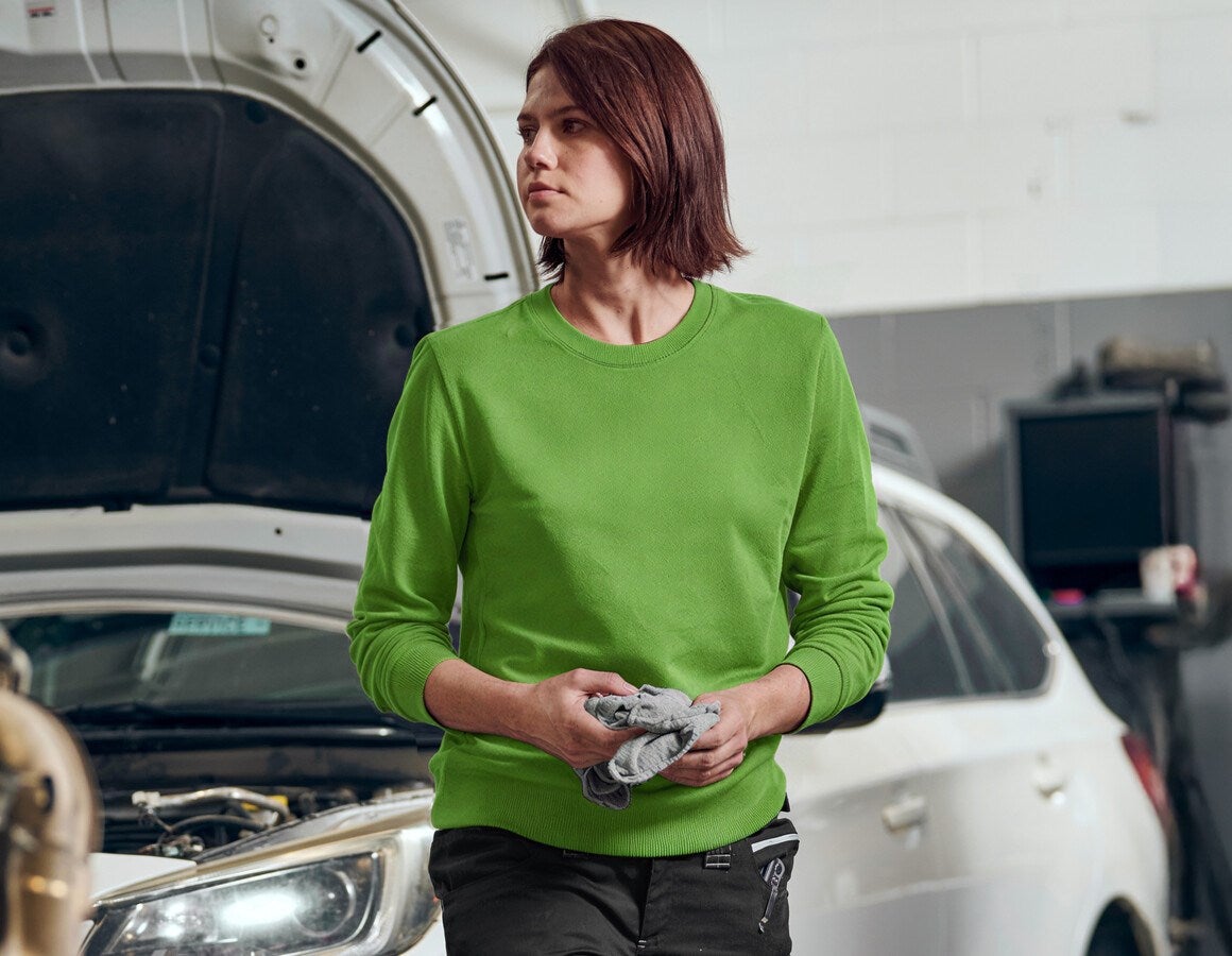 Main action image Sweatshirt e.s.industry, ladies' seagreen