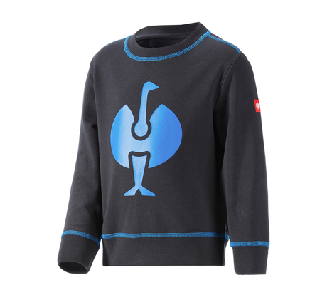 Primary image Sweatshirt e.s.motion 2020, children's graphite/gentianblue