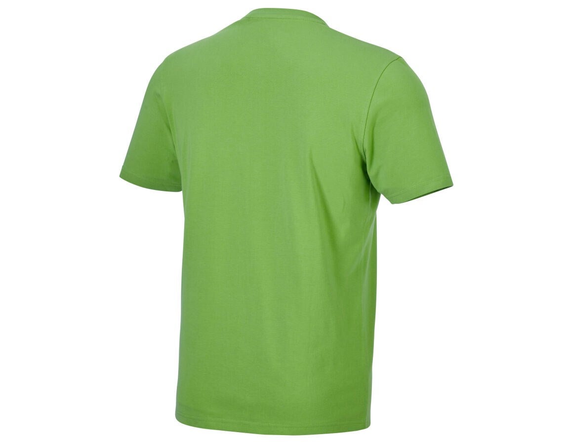 Secondary image T-shirt e.s.e:pic seagreen/chestnut