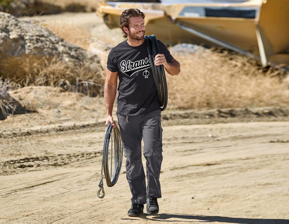 Additional image 1 T-shirt e.s.e:pic black