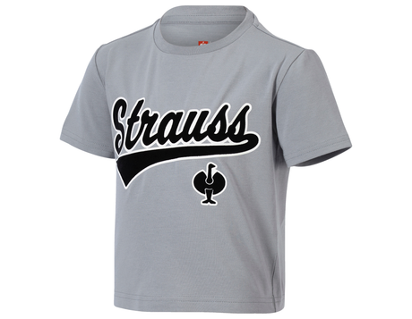 Primary image T-shirt e.s.e:pic, children's platinum/black