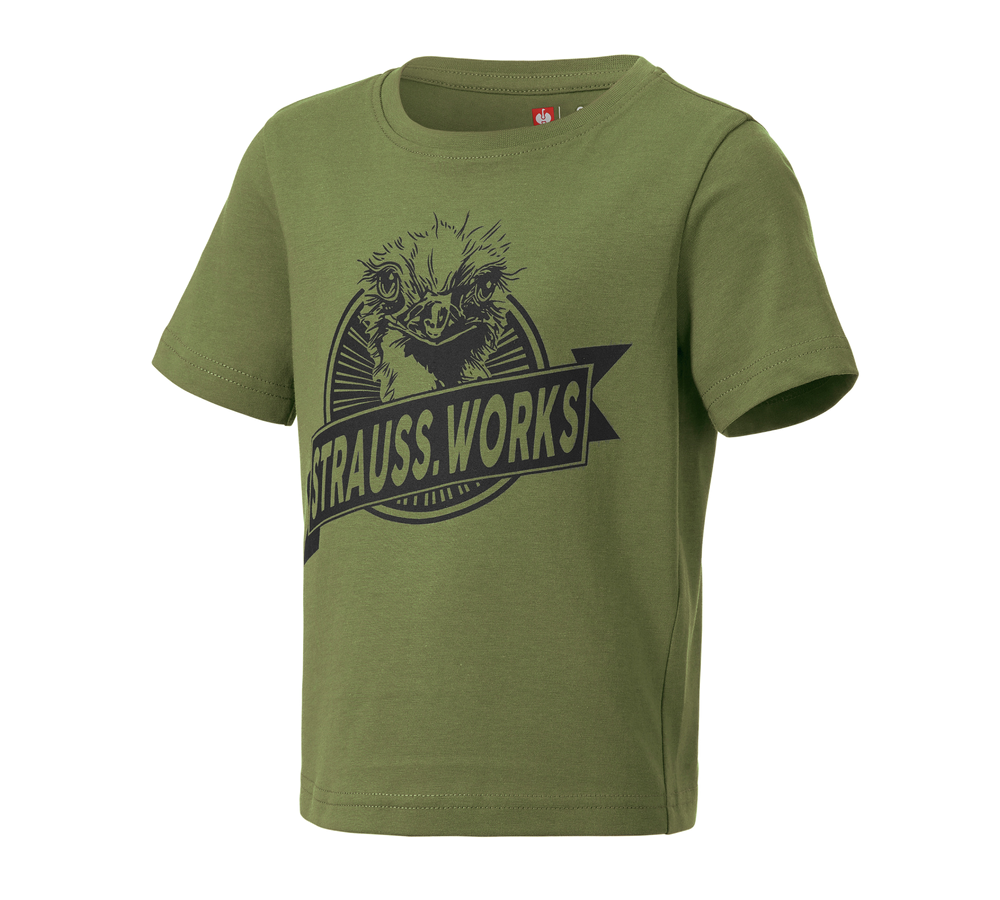 Primary image T-shirt e.s.iconic works, children's mountaingreen