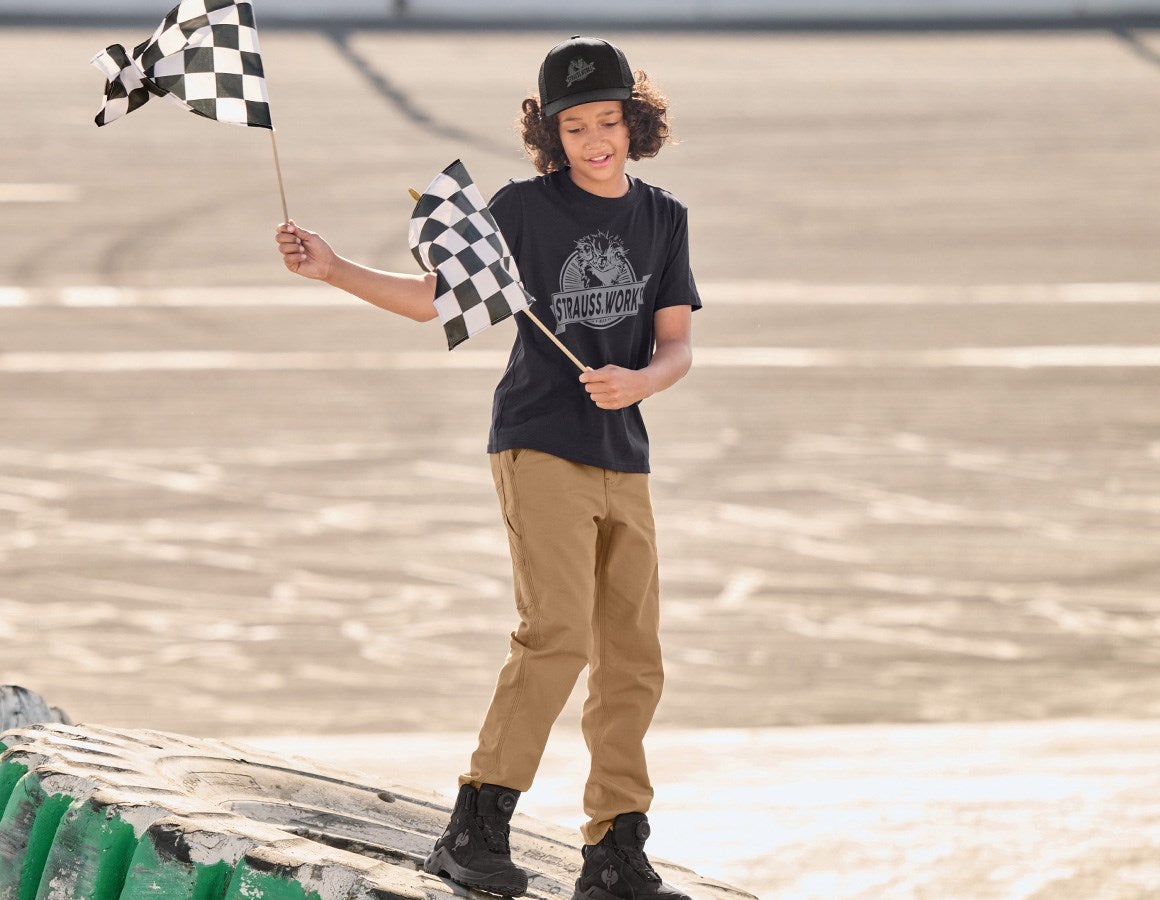 Additional image 2 T-shirt e.s.iconic works, children's black