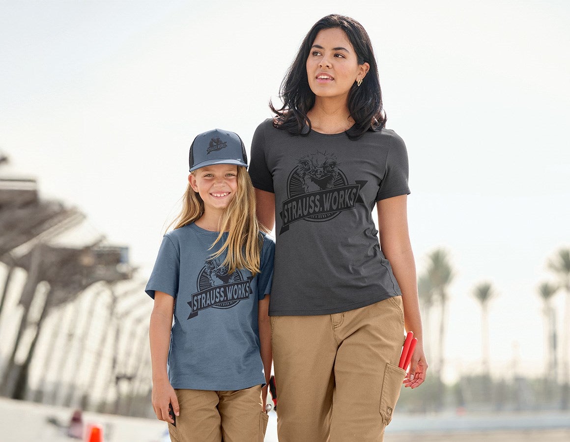 Additional image 3 T-shirt e.s.iconic works, children's oxidblue