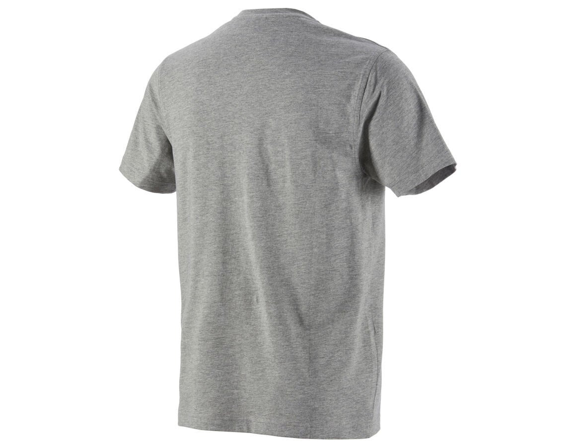 Secondary image T-Shirt e.s.industry grey melange
