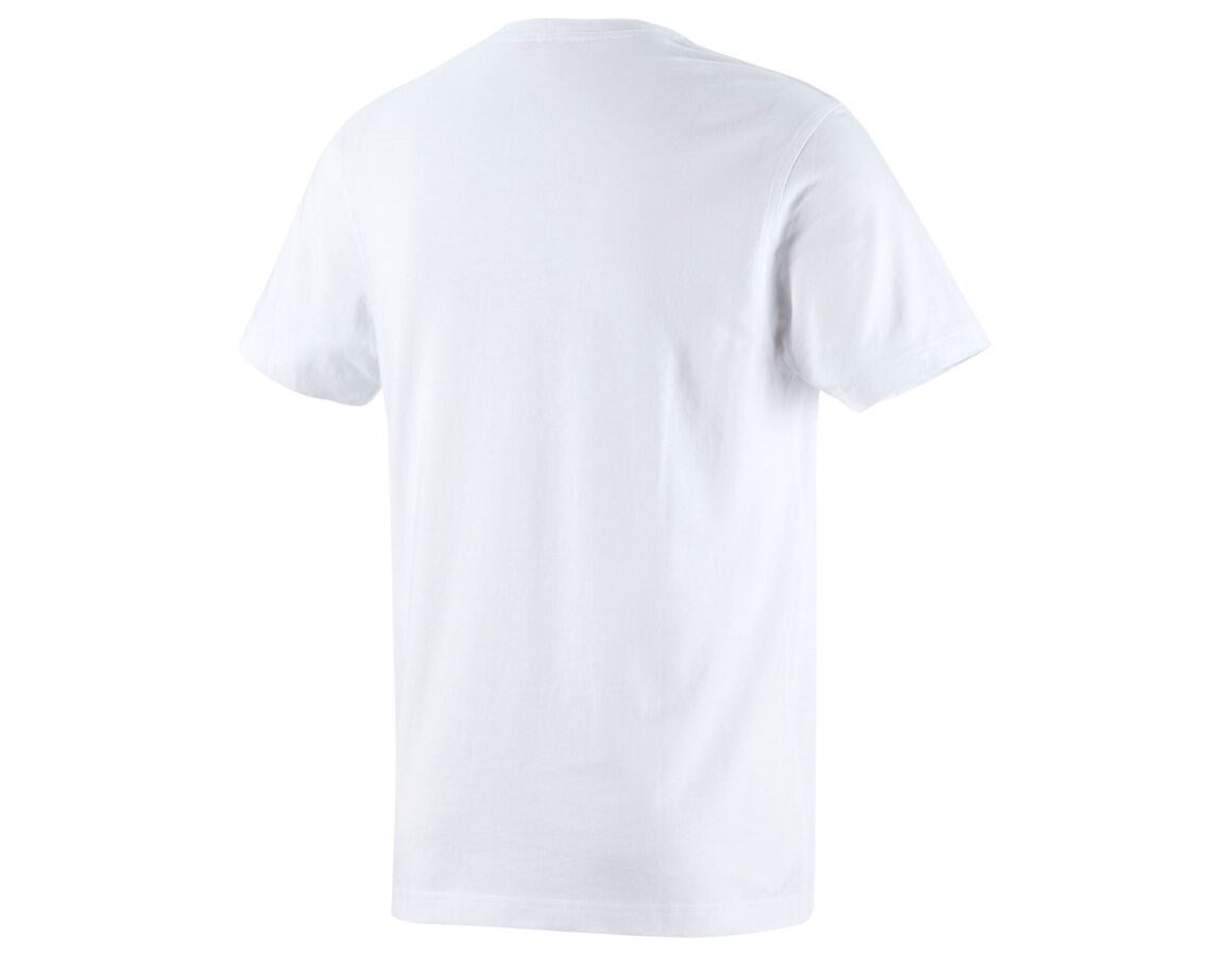 Secondary image T-Shirt e.s.industry white