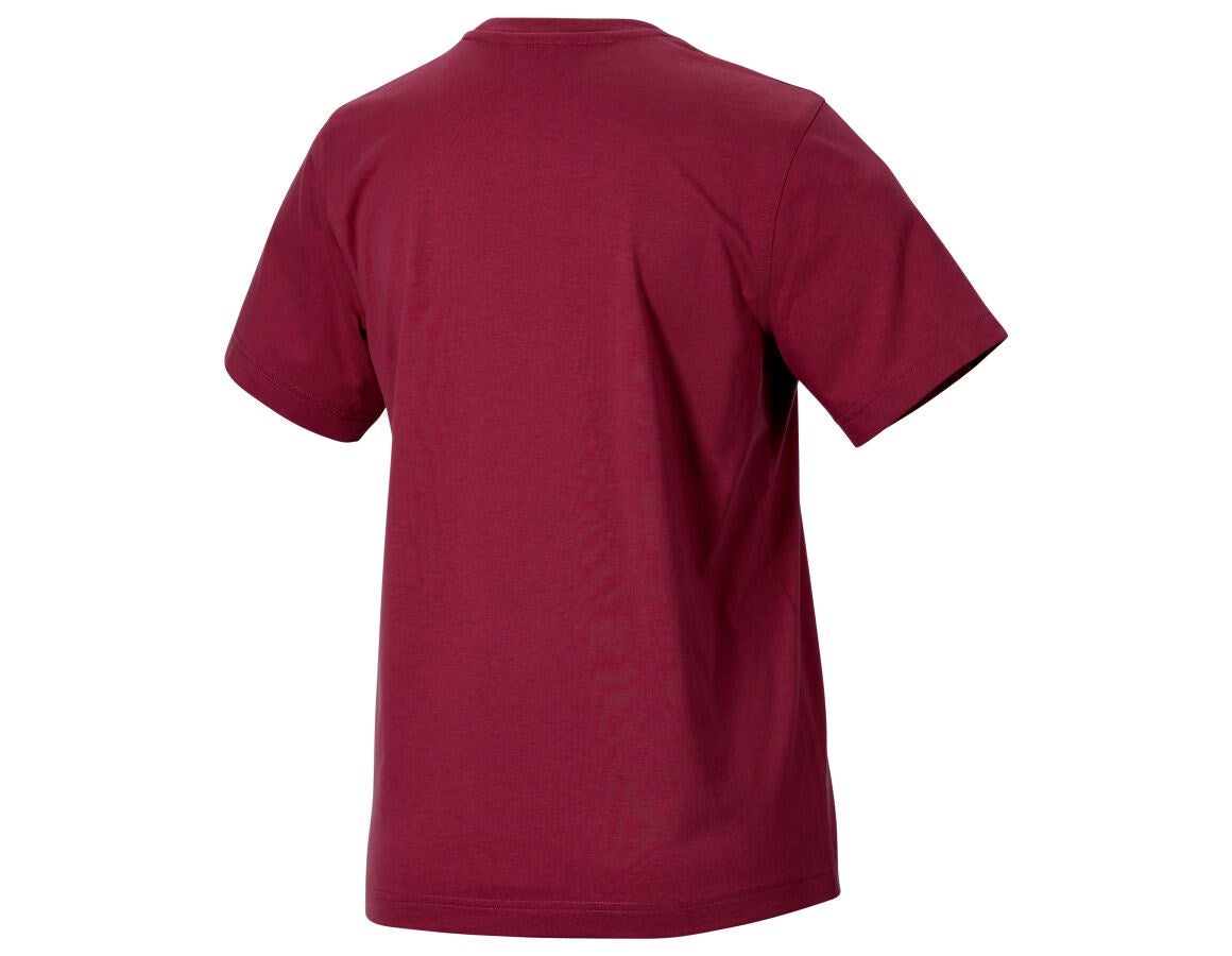 Secondary image T-shirt e.s.industry, ladies' bordeaux