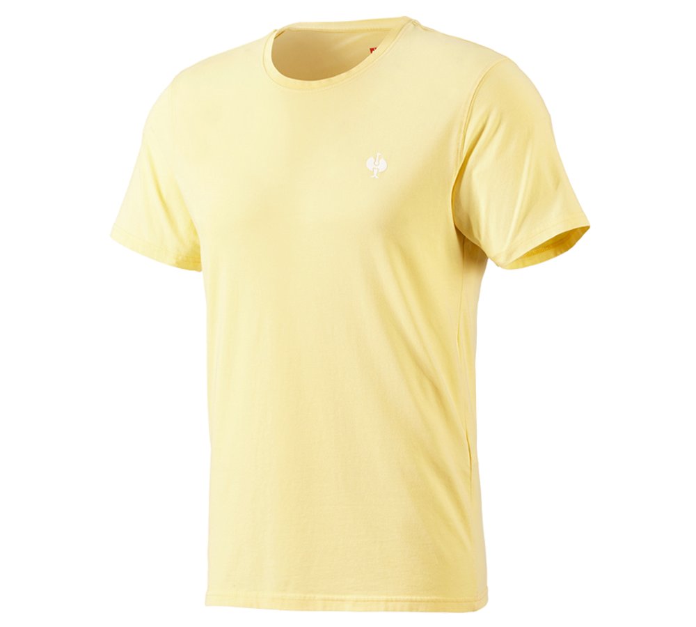 Primary image T-Shirt e.s.motion ten pure lightyellow vintage
