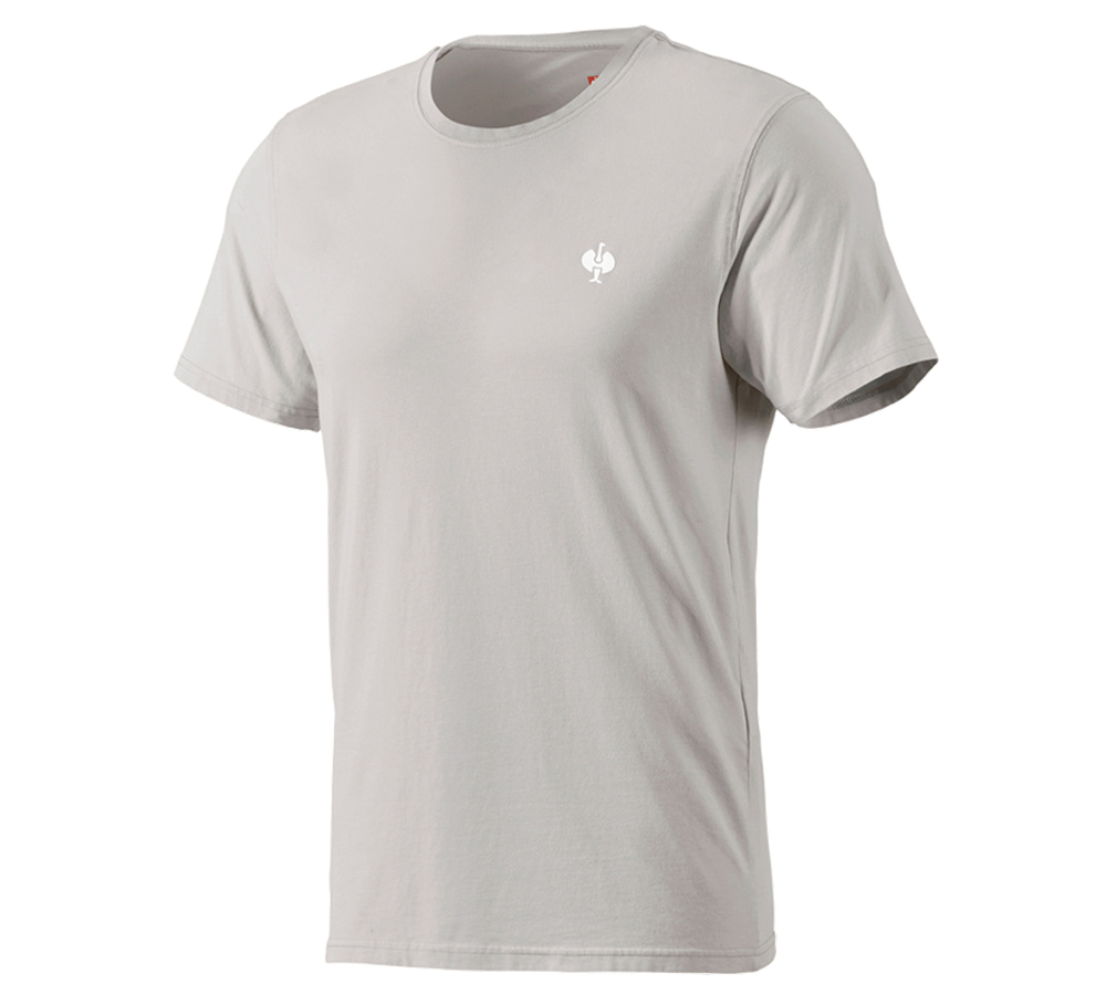Primary image T-Shirt e.s.motion ten pure opalgrey vintage