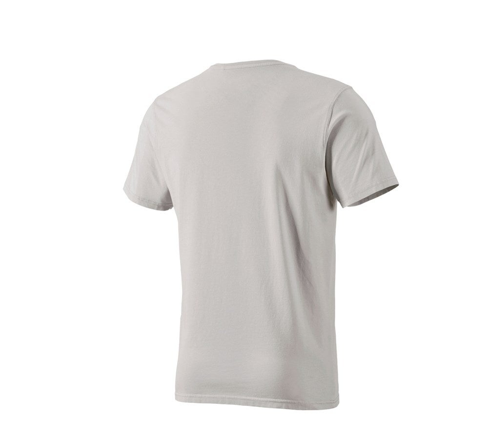 Secondary image T-Shirt e.s.motion ten pure opalgrey vintage