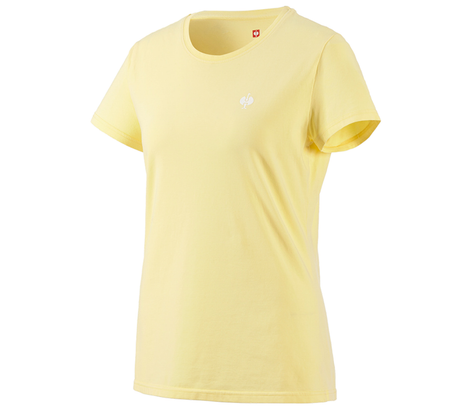 Primary image T-Shirt e.s.motion ten pure, ladies' lightyellow vintage