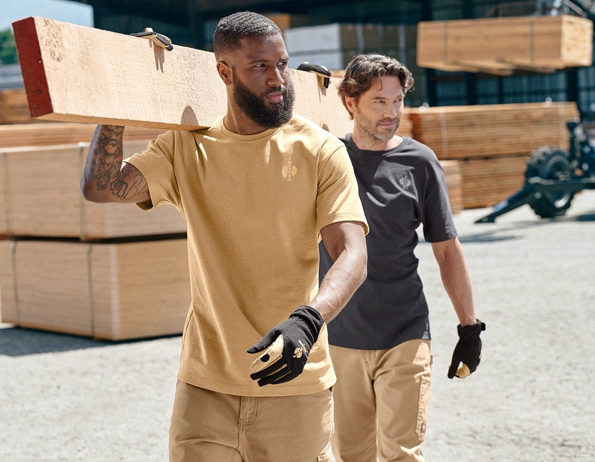 Additional image 2 T-shirt heavy e.s.iconic almondbrown