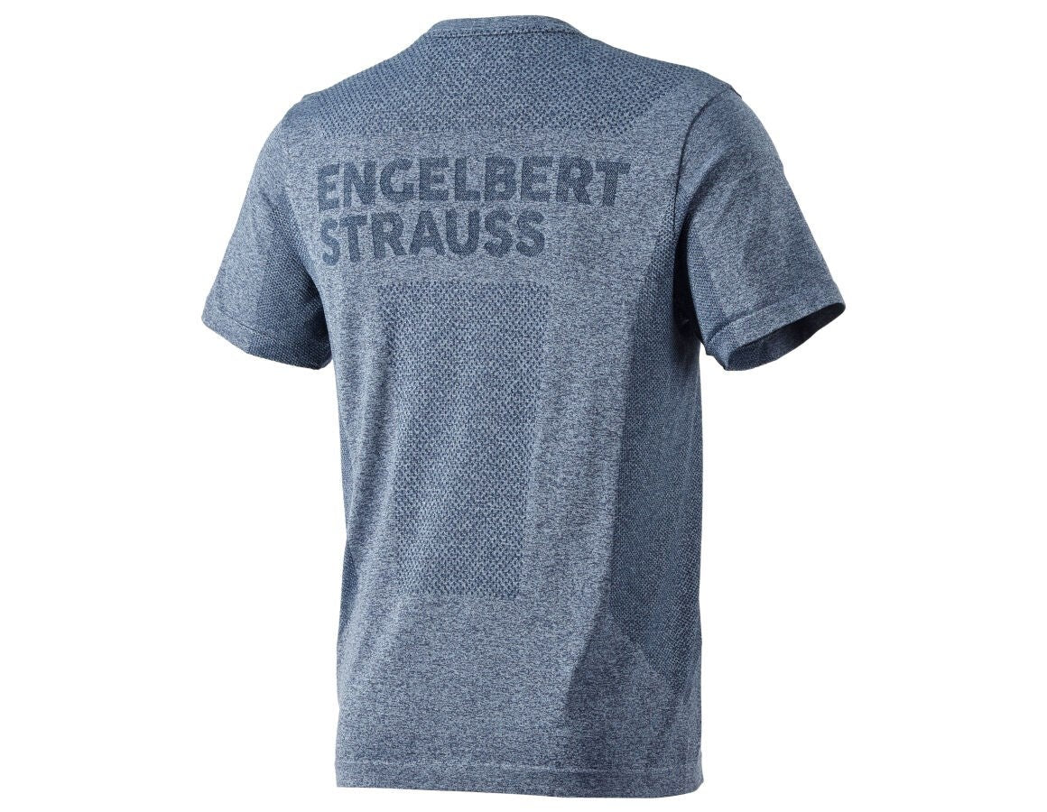 Secondary image T-Shirt seamless e.s.trail deepblue melange