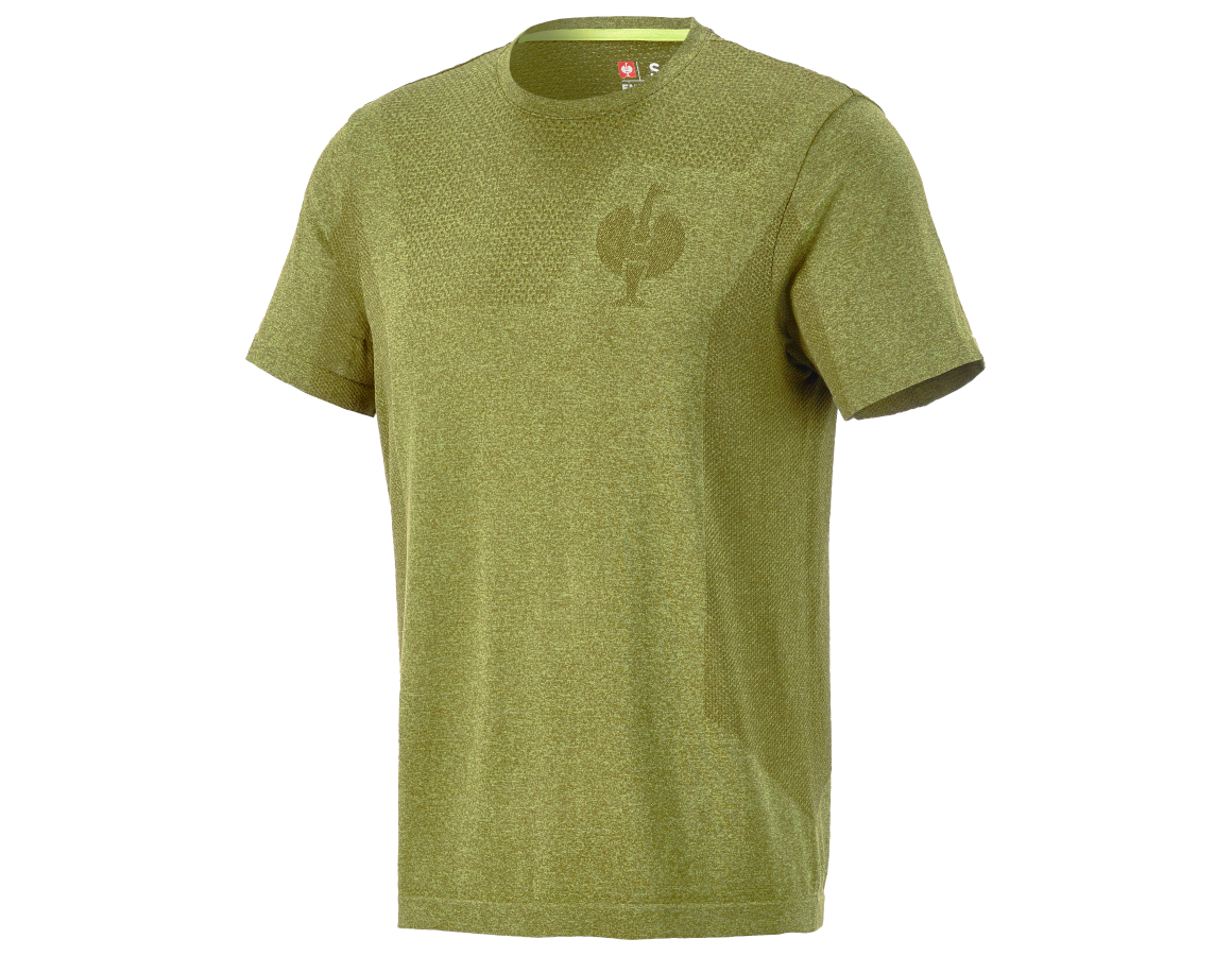 Primary image T-Shirt seamless e.s.trail junipergreen melange