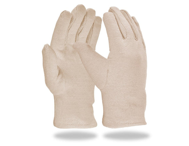 Primary image Jersey gloves, pack of 12 white