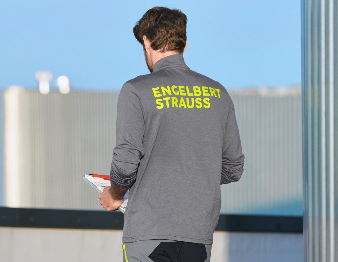 Additional image 1 Troyer Merino e.s.trail basaltgrey/acid yellow