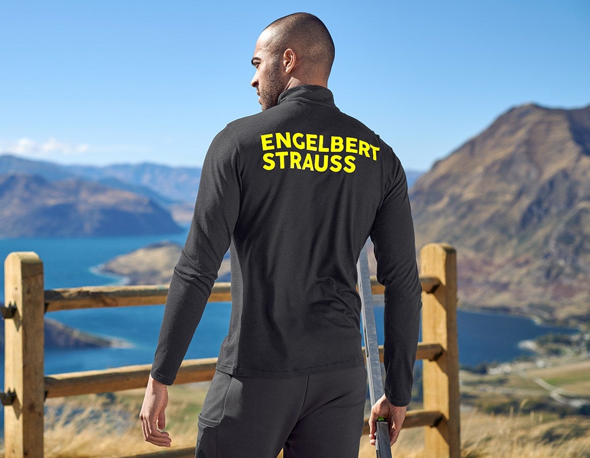 Additional image 1 Troyer Merino e.s.trail black/acid yellow