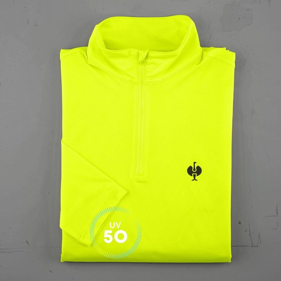 Detailed image Visibility functi. troyer-longsleeve UV e.s.trail high-vis yellow/black
