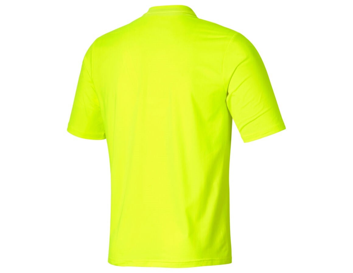Secondary image Visibility functional T-shirt UV e.s.trail high-vis yellow/black