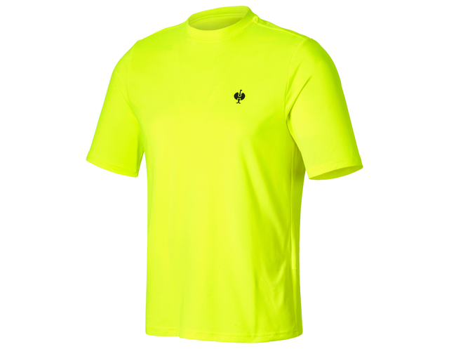 Primary image Visibility functional T-shirt UV e.s.trail high-vis yellow/black