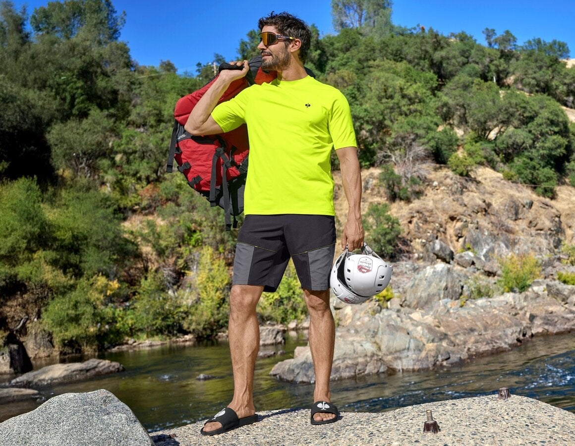 Additional image 2 Visibility functional T-shirt UV e.s.trail high-vis yellow/black