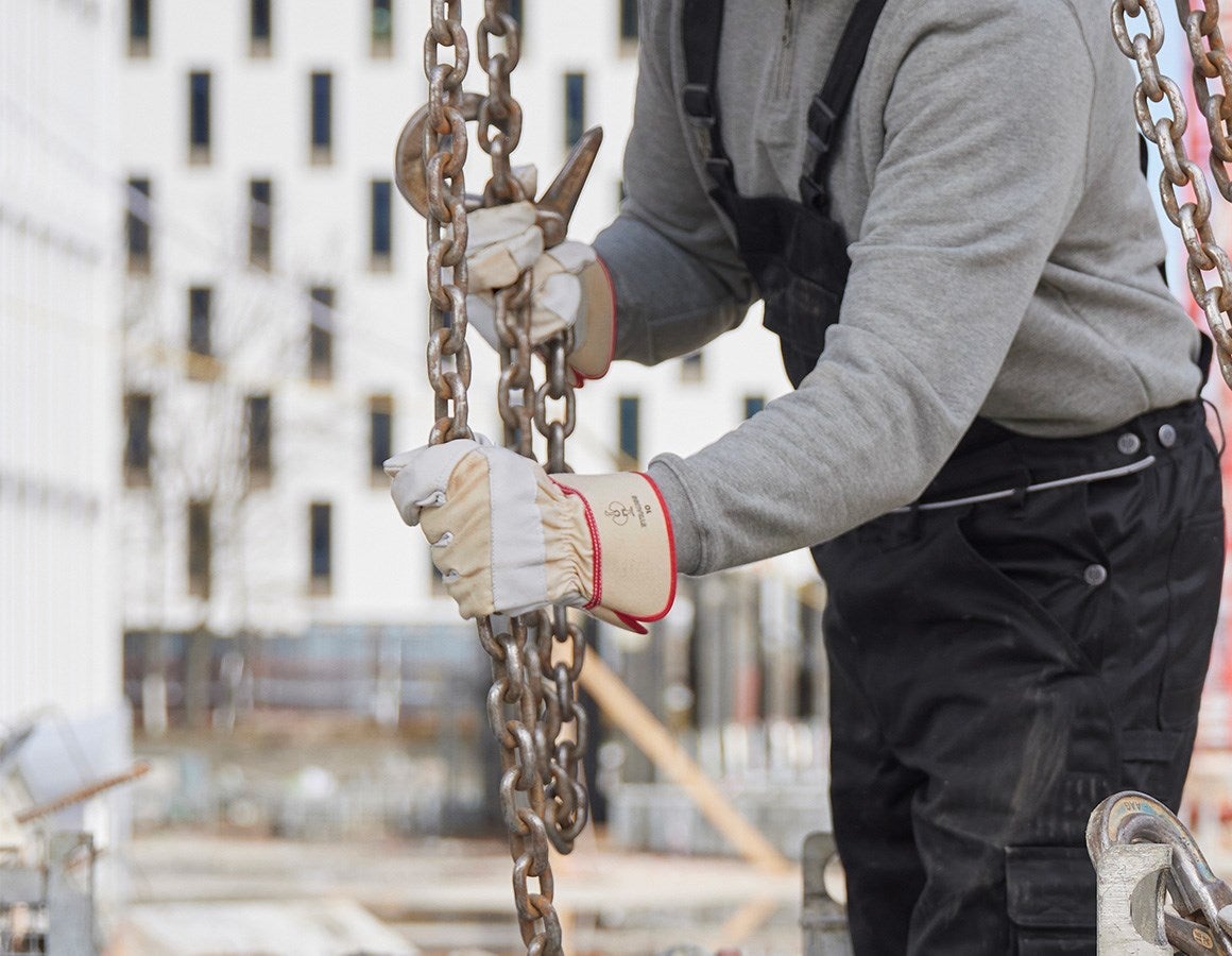Main action image Full leather gloves Phoenix 8