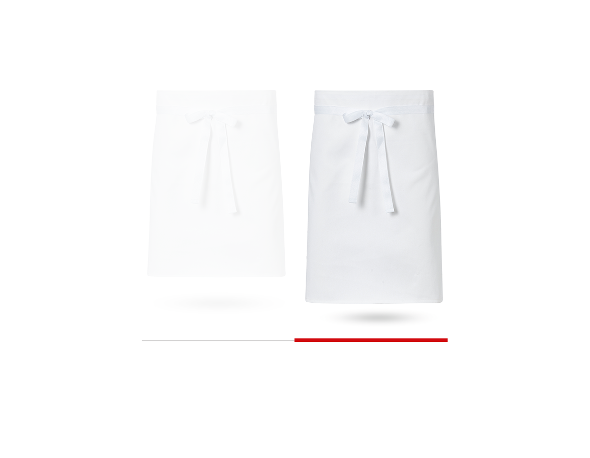 Additional image 1 Three-Pack Short Aprons white