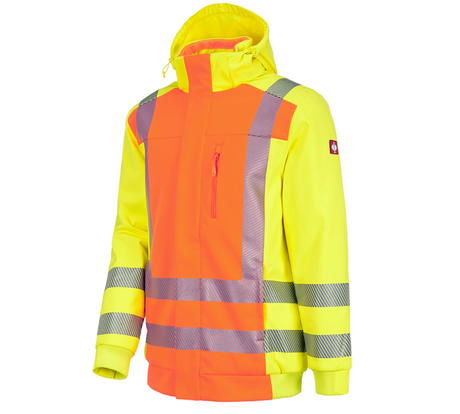 Primary image High-vis winter softshell jacket e.s.motion 2020 high-vis orange/high-vis yellow