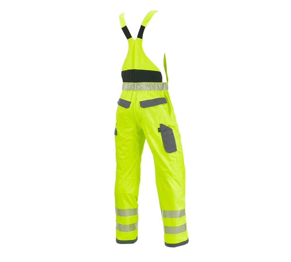 Secondary image High-vis functional bib & brace e.s.prestige high-vis yellow/grey