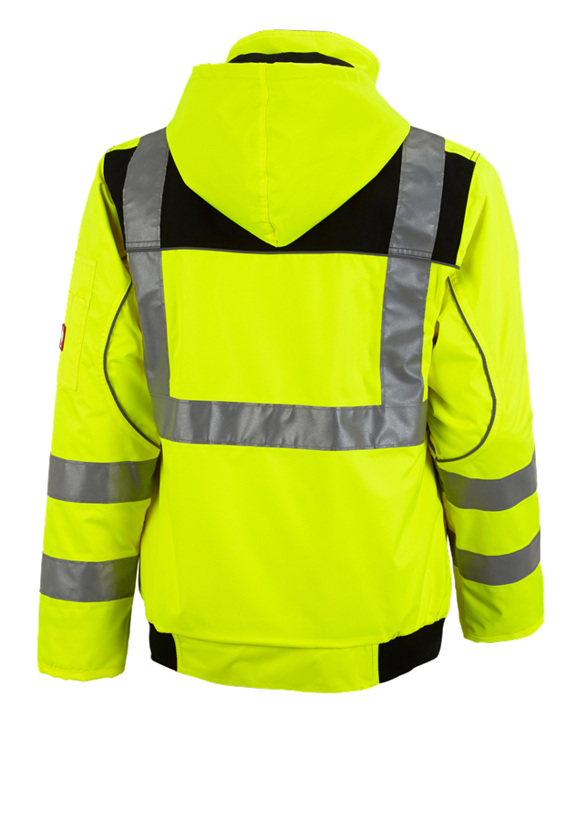 Secondary image High-vis pilot jacket e.s.image high-vis yellow