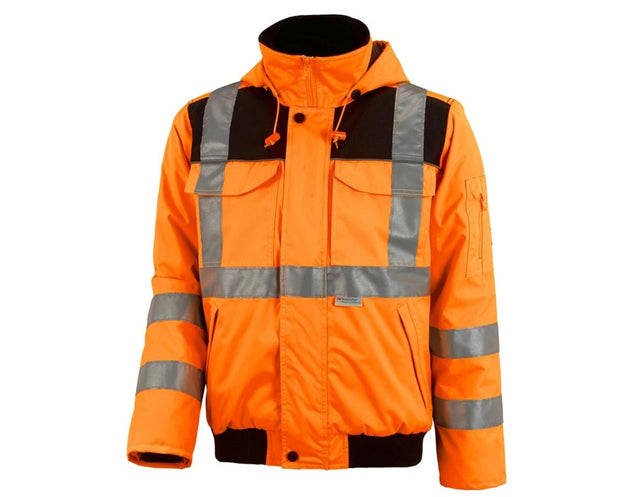 Primary image High-vis pilot jacket e.s.image high-vis orange