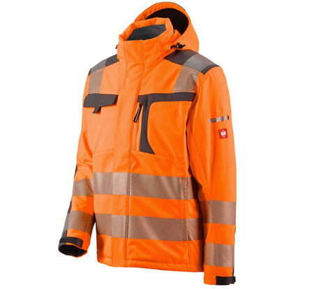 Primary image High-vis softshell jacket e.s.motion high-vis orange/anthracite