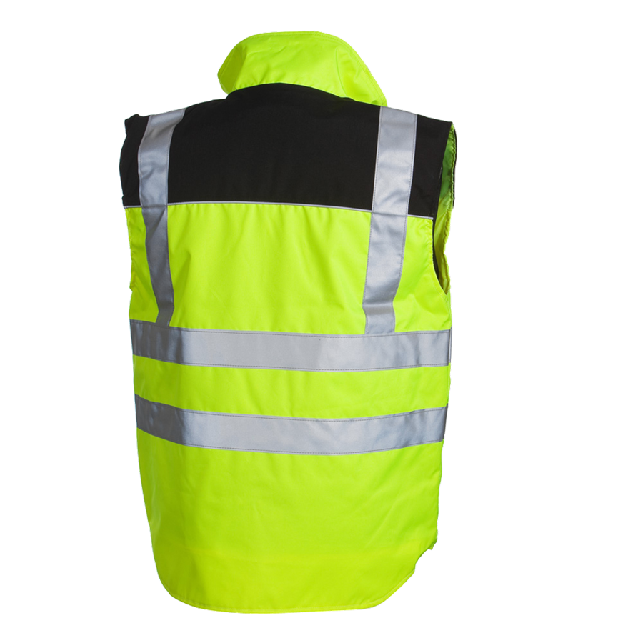 Secondary image High-vis bodywarmer e.s.image high-vis yellow