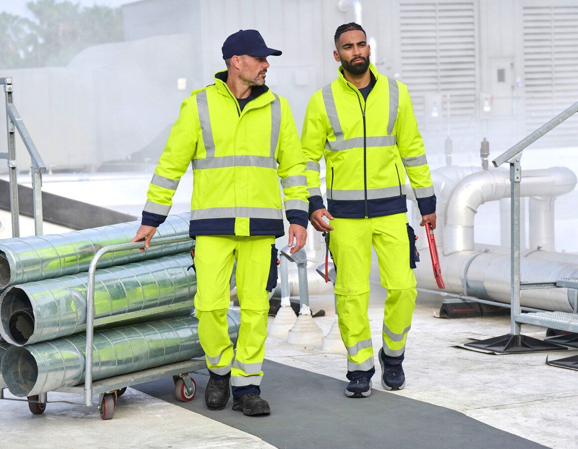 Additional image 5 High-vis trousers e.s.line.core high-vis yellow/navy