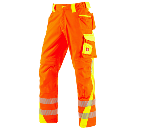 Primary image High-vis trousers e.s.motion 2020 high-vis orange/high-vis yellow
