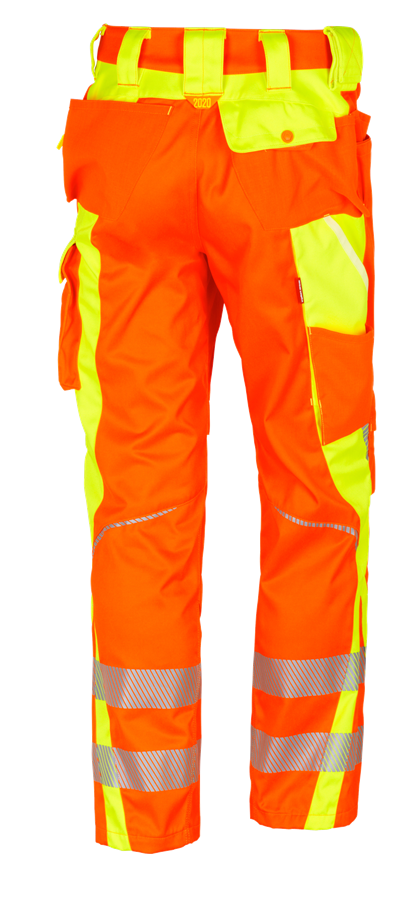 Secondary image High-vis trousers e.s.motion 2020 winter high-vis orange/high-vis yellow